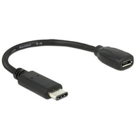 DeLock USB Kabel USB 2.0 USB C Micro-USB B