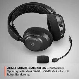 SteelSeries Arctis Nova 3 Wireless Schwarz