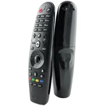 azurano Fernbedienung Magic Remote AN-MR600, AKB74495301, AKB74495302 für 2015 LG Smart TV mit Sprachsteuerung, Mausfunktion - Schwarz