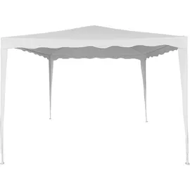 Aktive Quadratischer Pavillon 3 x 2,5 m Weiß