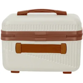 Travelite Bali Beautycase Weiss/Cognac