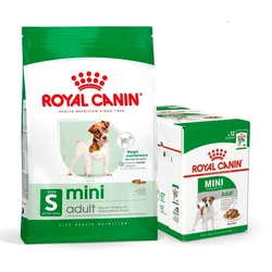 ROYAL CANIN Mini Adult 8kg + ROYAL CANIN Mini Adult 12x85g