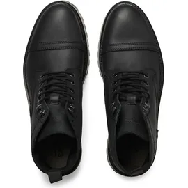 JACK & JONES Enzo Leather Herren Schwarz 46