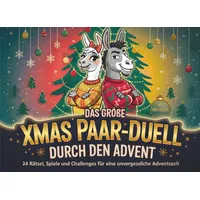 Das große XMAS Paar-Duell durch den Advent: 24 Rätsel, Spiele & Challenges für eine unvergessliche Adventszeit – lustiger Adventskalender für Paare mit spannenden Battles & schönen Pärchen-Momenten