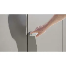 Biohort Terrassenschrank Romeo M High Silber-Metallic