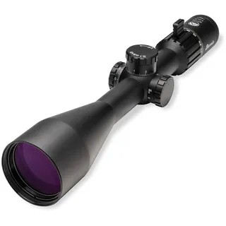 Burris RT Series Langstrecken-Zielfernrohr mit seitlicher Parallaxenverstellung und Frontfokalebene SCR Mil-Absehen, 5-25 x 56 mm, Schwarz