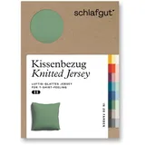 Kissenbezug Knitted Jersey (BL 80x80 cm) - grün - BL 80x80 cm