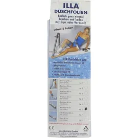 Allergika DUSCHFOLIEN Arm kurz 60 cm 5 St