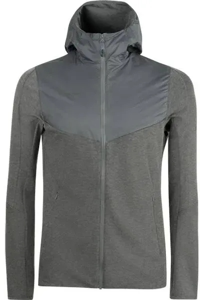 MAMMUT Herren Alvra ML Hooded Jacket Men, titanium melange-titanium, XXL