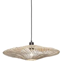 Good & Mojo Zanzibar Pendelleuchte, weiß - 55 x 16 cm