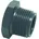 PROFEC PVC-U Draadstop 3/4 inch buitendraad