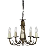Elstead Lighting Minster 5-flg. (MN5 BLK/GOLD)