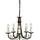 Elstead Lighting Minster 5-flg. (MN5 BLK/GOLD)