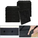 Hengda - Akustikschaumstoff Akustikpaneele, 24er-Set, 30x30x2.5cm, Quadrat schalldichte Wandpaneele, Akustikplatten, Akustikschaumstoff-Matten für