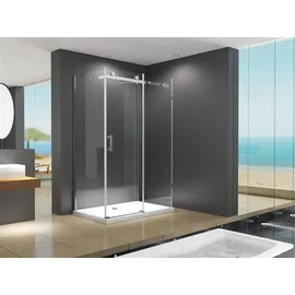Buylando Ida Komplettdusche mit Schiebetür 120 x 90 cm transparent D648360641500