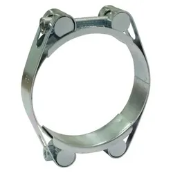 Schlauchschelle Pa-Ri Sorte IIA, 2-teilig, Band 25x1mm, Spannber. 115-125mm