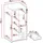 Mirjan24 Kleiderschrank Elena 90 x 191 x 53 cm Beige