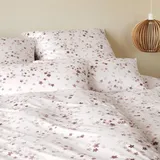 elegante Interlock Jersey Bettwäsche Pretty rouge Kissenbezug einzeln 40x80 cm - pink;lila