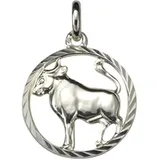 VIVANCE Sternzeichen Stier Weiß 925