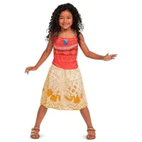 Liragram Disney Klassisches Vaiana-kostüm Für Mädchen - Multicolor - 7-8 Jahre