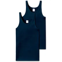 SCHIESSER Unterhemd 2er Pack ESSENTIALS Herren Weiß