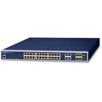 Planet GS-4210-24PL4C - Switch, 24x RJ-45, 4x RJ-45/SFP, 440W