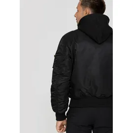 Alpha Industries Ma-1 D-tec Jacke Black / Black 3XL