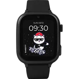 Garett Cute 2 4G Smartwatch BT 0 mm Kunststoffgehäuse Schwarz Armband One Size