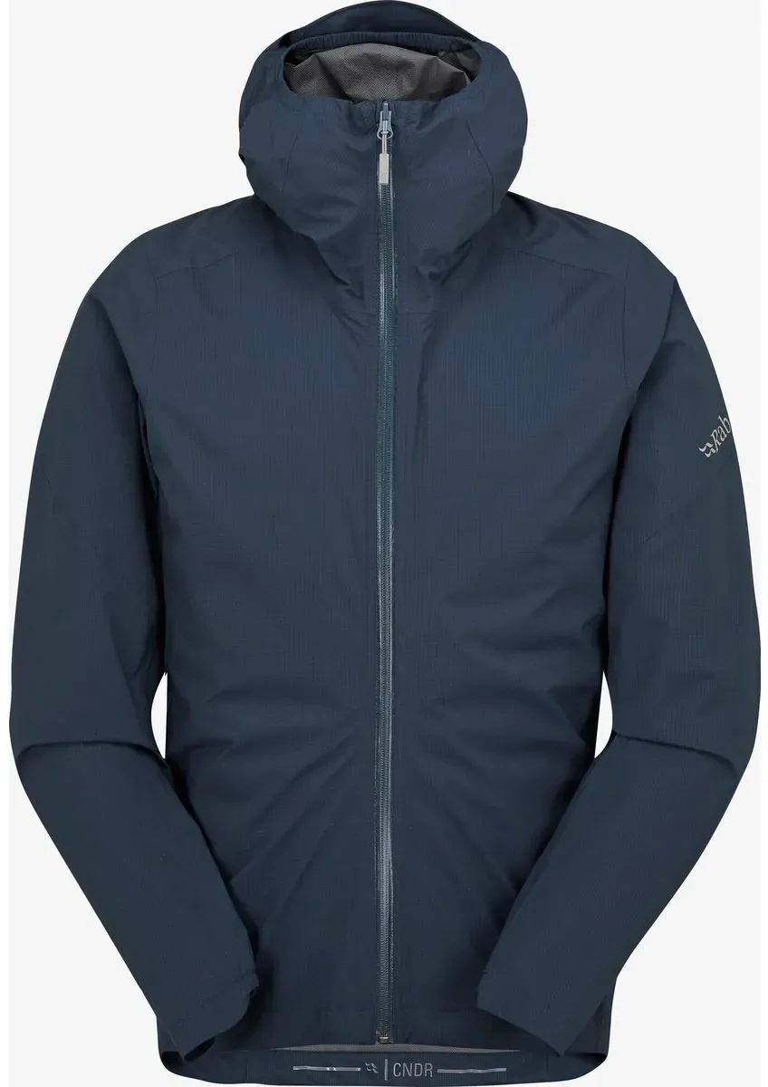 Rab Cinder Downpour Light Jacket tempest blue (TMB) S
