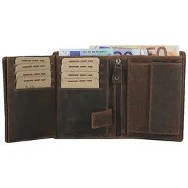 GREENLAND Montana Geldbörse Unisex braun