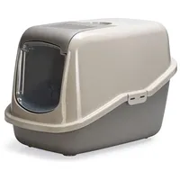 Savic Katzentoilette Nestor Happy Planet 56x39x39 cm Grau