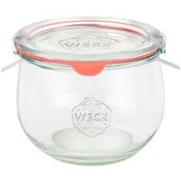 Mambocat 24er Set Weck Gläser 580ml Tulpengläser 1/2L mit
