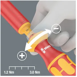 WERA Drehmoment-Schraubendreher 7400 VDE 1,2 - 3,0 Nm