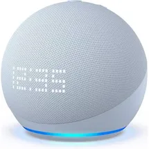 Amazon Echo Dot 5. Generation mit Uhr weiß