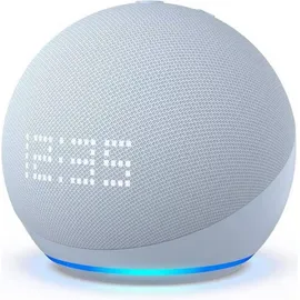 Amazon Echo Dot 5. Generation mit Uhr weiß
