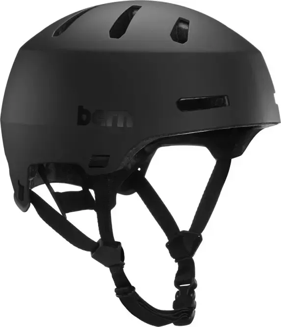 BERN MACON Helm 2025 matte black - S