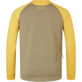 Endura SingleTrack Fleece Longsleeve (Größe XXL, oliv)