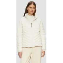 s.Oliver Slim Fit Steppjacke mit Stehkragen, Offwhite, 48