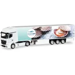 HERPA 308205 1:87 Mercedes-Benz Actros Gigaspace Kühlkoffer-Sattelzug 