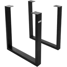 ML-Design Tischbein 2er Set 70 x 74 x 8 cm