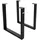 ML-Design Tischbein 2er Set 70 x 74 x 8 cm