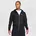 Fleece Kapuzenjacke Schwarz XXL