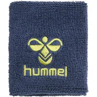 hummel Old School Small Schweißband, dark denim/lime punch
