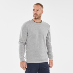 Pullover Herren Rundhals Naturwandern - NH150, grau, XL