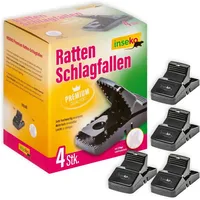 inseko Premium-Rattenfallen 4 x 1 St.