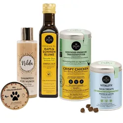 Puja Beauty–Set für Hunde Futter 925 g