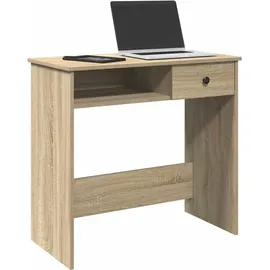 vidaXL Schreibtisch Sonoma-Eiche 80x40x75 cm Holzwerkstoff