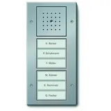 Gira Türstation AP 6fach 126866 weiß