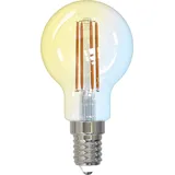 luumr Smart LED-Tropfenlampe klar E14 4,2W Tuya WLAN CCT