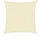 Woltu Sonnensegel Dreieck HDPE 360 x 360 x 510 cm Creme